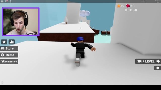 This game is HARDER than it looks!! | Roblox Speed Run 4 смотреть онлайн