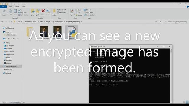 Image Steganography Project | Cyber Security Project | #cybersecurity смотреть онлайн