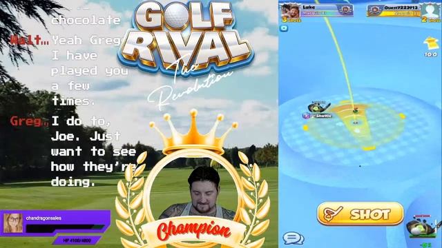 Golf Rival- Master round of tournament (-49) AND Kingdom. смотреть онлайн