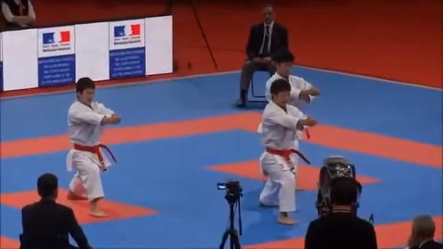 КОМАНДНОЕ КАТА КАНКУ ДАЙ. СБОРНАЯ ЯПОНИИ смотреть онлайн