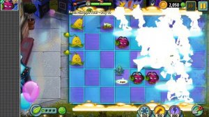 Прохождение PvZ 2 в Неоновых Восьмидесятых. №1
