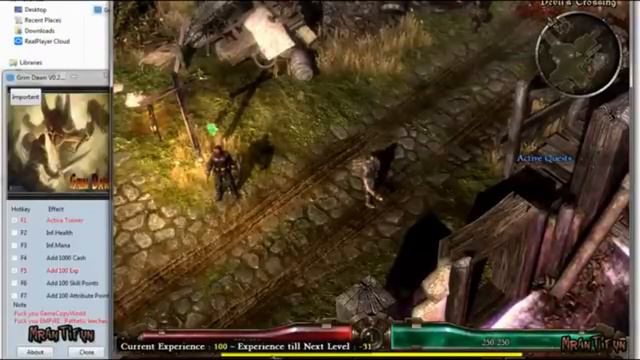 Grim Dawn Trainer. Free Download 2023. Tutorial.