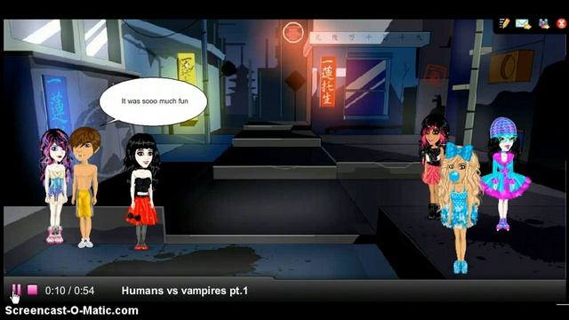 Moviestarplanet- Vampires vs. Humans Pt.1 смотреть онлайн