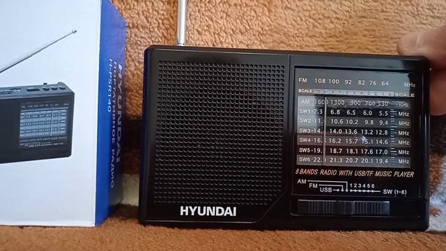Радио"HYUNDAI"H-PSR140/ FM? смотреть онлайн