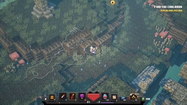 Minecraft Dungeons out of bounds glitch смотреть онлайн