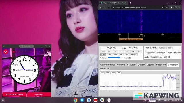 M23 12/10/2023 2155 UTC 5345kHz смотреть онлайн