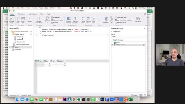 Excel for Mac New AddIn Brings More Data To Power Query - Episode 2598 смотреть онлайн