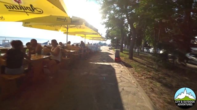 Walking In Pomorie - Summer Walk Bulgaria - Поморие Болгария Bulgarien