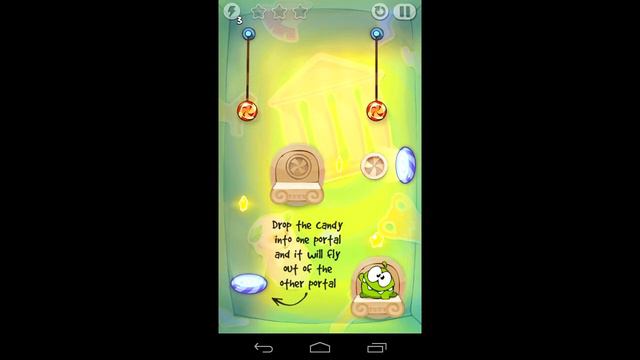Cut the Rope: Time Travel: Ancient Greece 3Stars смотреть онлайн