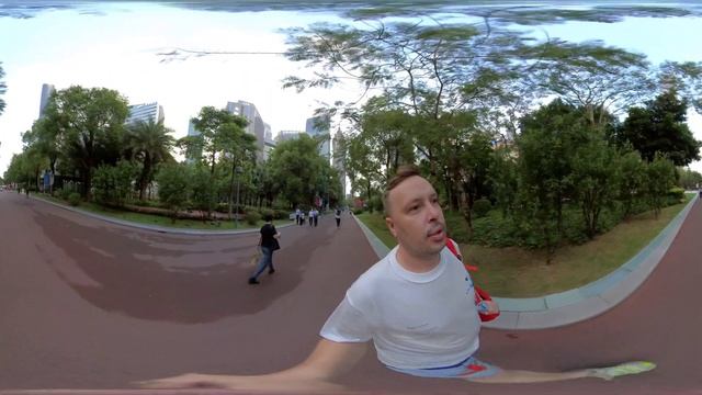Insta 360 R прогулка по Китаю Burzhuy China смотреть онлайн