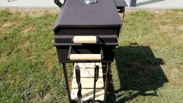 мангал с электроприводом своими руками часть 1, Grill mit Elektroantrieb смотреть онлайн