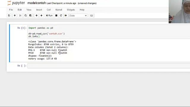 Cara Membuat Program Prediksi PM2.5 dengan Input PM10|Regresi Linear|Code Bahasa Python смотреть онлайн