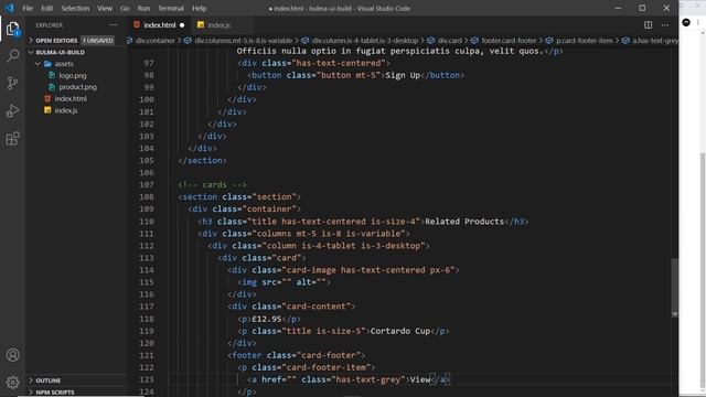Bulma Tutorial (Product Page Build) #12 - Cards смотреть онлайн