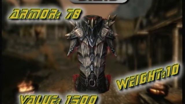 Skyrim Dragon armor and Weapons смотреть онлайн