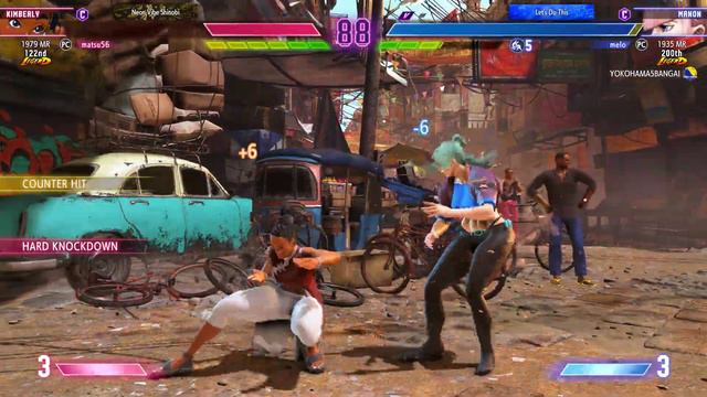 SF6 matsu56 (Kimberly) vs melo (Manon) Street Fighter 6 Legend Master League смотреть онлайн
