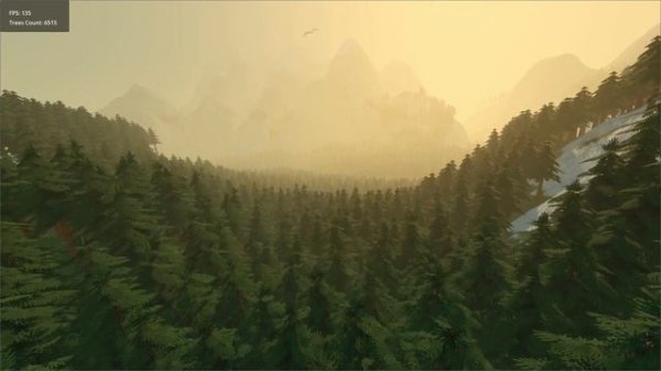 I Coded A Tree Generator/LOD System In Godot