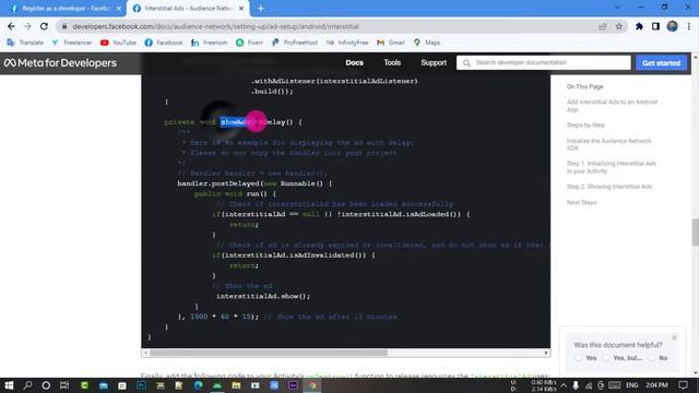 How to implement Facebook interstitial ads in Android studio | Facebook ads tutorial in Bangla смотреть онлайн