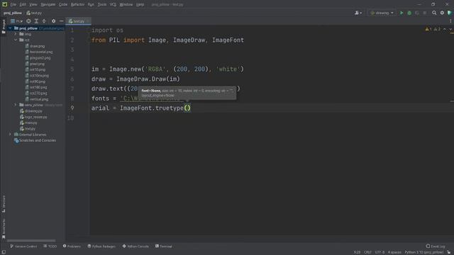 158 - Desenhando textos com Pillow Python смотреть онлайн