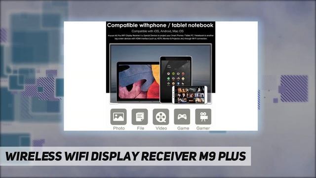 Wireless WiFi Display Receiver M9 Plus AZ Review смотреть онлайн