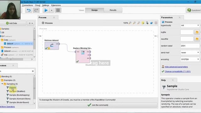 Different preprocessing techniques on a given dataset using Rapid Miner. смотреть онлайн