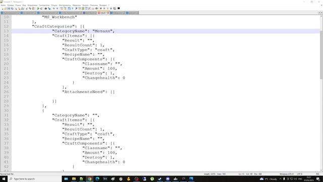 Dayz Прописываем категории (Workbench ) смотреть онлайн