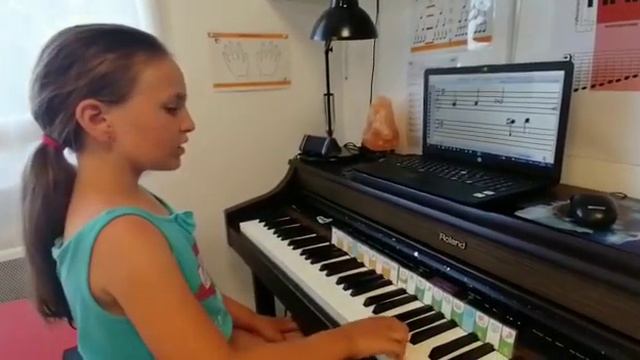 Annabelle. Ступени I - II - III (Тоника - Охранник - Фрейлина) в тональности Соль мажор - соль мино смотреть онлайн