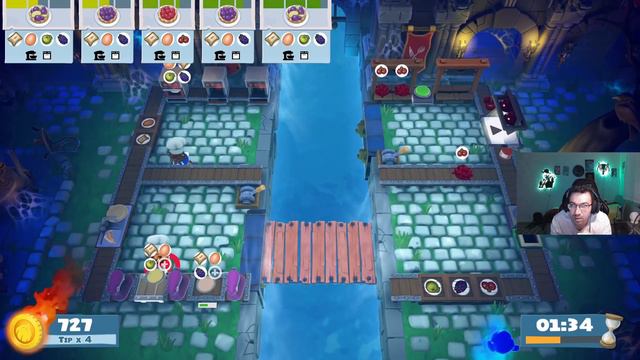 ZOMBİ - ETLİ EKMEK - KALEYE SALDIRI - HELP ME / Overcooked! 2 - DLC - BÖLÜM #14