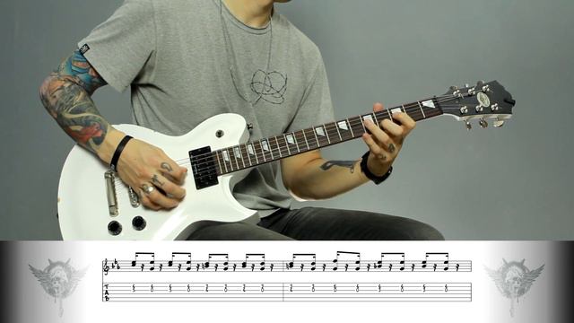 Billy Talent Fallen Leaves Guitar Lesson (Tabs + Backing) | Riff Machine смотреть онлайн
