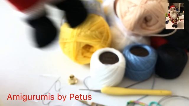 Que Material Necesito Para Tejer A Santa Claus Amigurumis By Petus