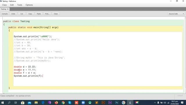 Java Basic Math & Data Types Lab |Advanced OOP Using Java | Lecture 03 смотреть онлайн
