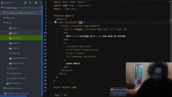 Setup Create React App with Webstorm IDE
