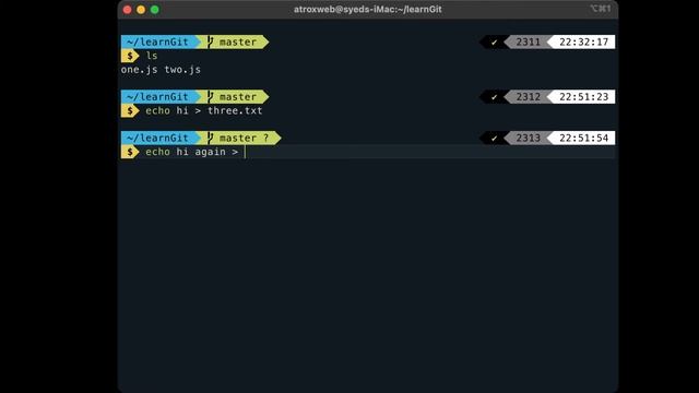 Git stage and commit continued | Urdu смотреть онлайн