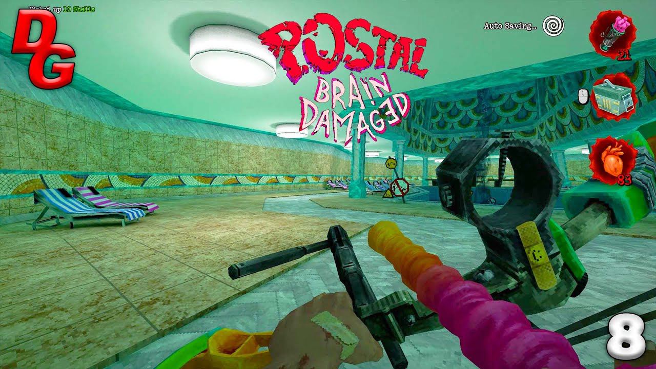 Postal Brain Damaged // Часть 8 // Vip area, убежище Леона Даска смотреть онлайн