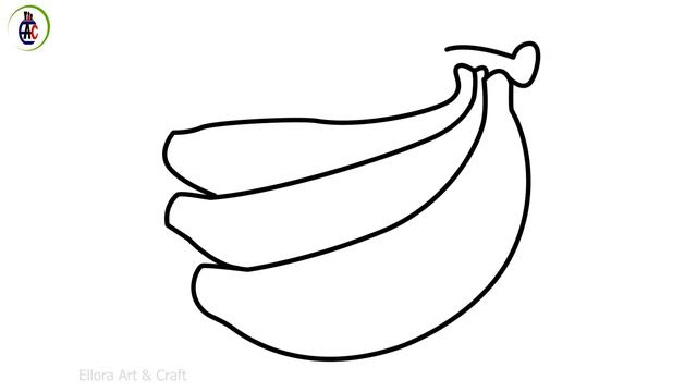 Bolalar uchun Banan rasm chizish/Drawing Banana for children/Рисование Банан для детей смотреть онлайн