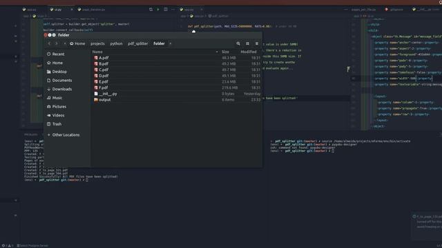 PDF Splitter in Python with Pygubu Builder смотреть онлайн