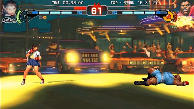 Sakura the red panties knock out big muscle guys - street fighter iv cr premium смотреть онлайн