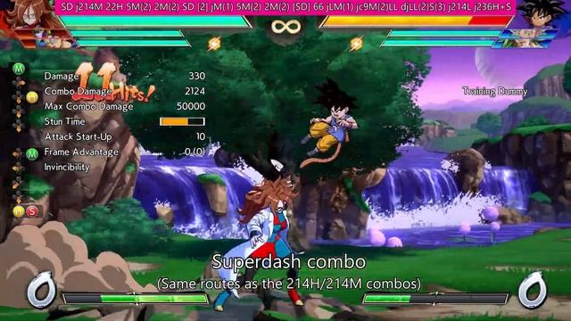 DBFZ 1.30 Android 21 (Lab Coat) BnB / Advanced Combos | DRAGON BALL FighterZ смотреть онлайн