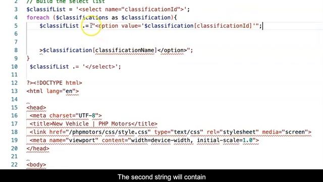 Use PHP to dynamically select an item in a list смотреть онлайн