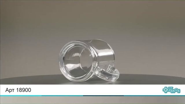 Арт 18900 Кружка для сублимации, стеклянная, прозрачная, 330 мл, d=82 мм смотреть онлайн