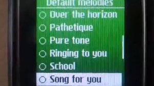 Samsung GT-E1272 original ringtones
