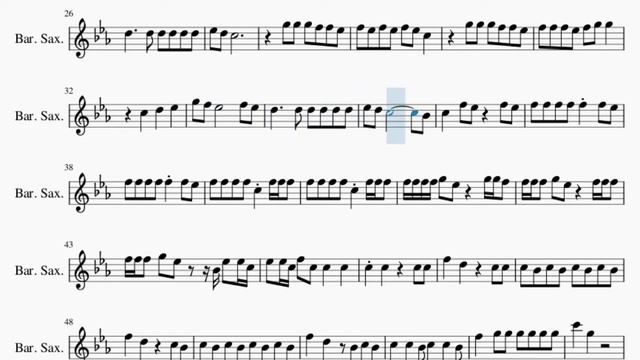 Baritone Sax Sheet Music: How to play Industry Baby by Lil Nas X ft Jack Harlow смотреть онлайн