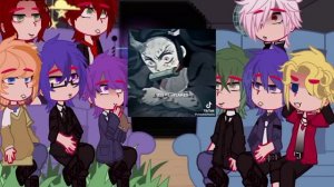 diaboliks lovers react to yui as nezuko kamado