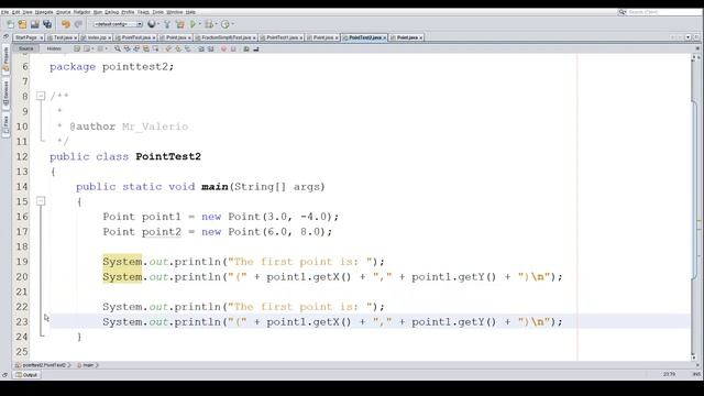 Creating A Java Point Class To Find The Slope Of Two Points смотреть онлайн