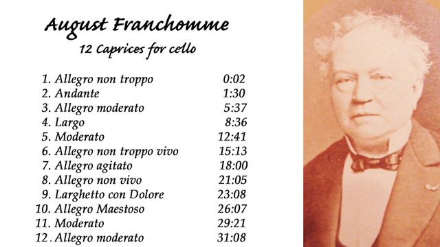 Franchomme Caprices смотреть онлайн