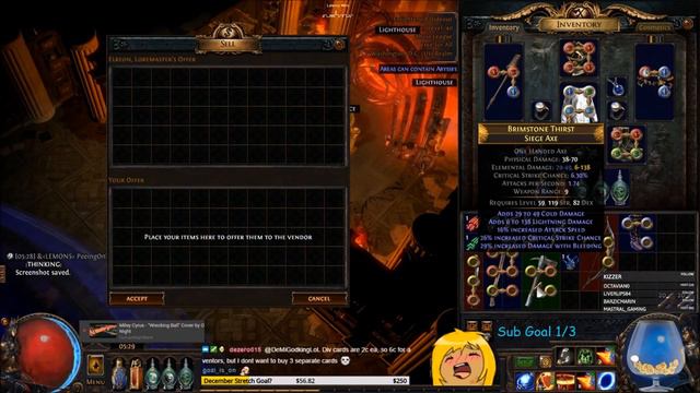 Abyss Start, T16 Abaxoth Facetank, Ex Drops, Acuities, 24 Hour Stream! (Twitch Clips #8) | Demi