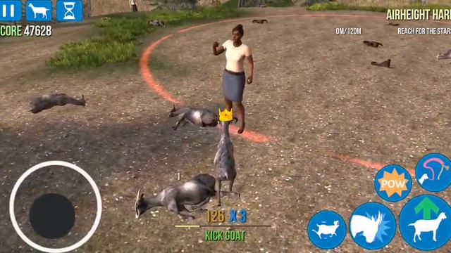 Симулятор козла - Дедушка хорошо сказал игра - Goat simulator смотреть онлайн