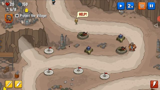 Steampunk Defense: Tower Defense геймплей игры для Андроид ???ᴴᴰGameplay Android смотреть онлайн