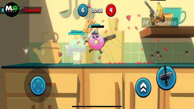 Food Gang - Game-play Walk-through Part 1 - Tutorial (iOS, Android) | MG Games смотреть онлайн