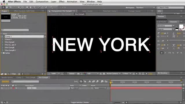 True Comp Duplicator Script Demo смотреть онлайн