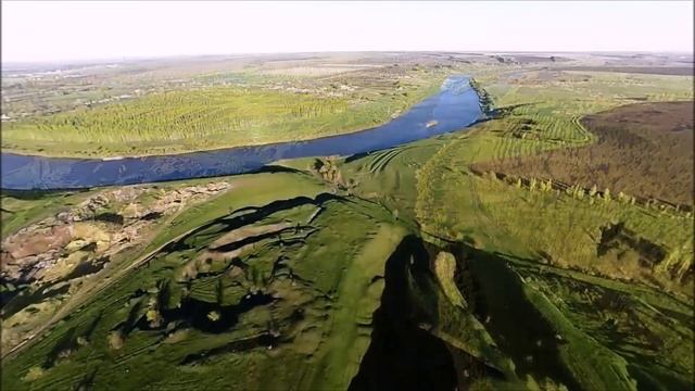 Липецкая обл. село Чернава. река Сосна смотреть онлайн